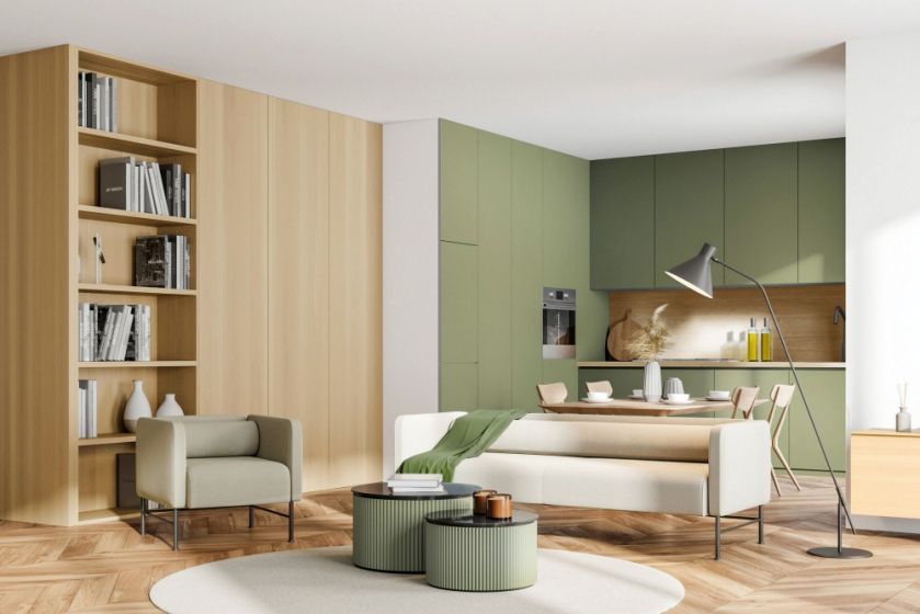 kuchnia otwarta na salon