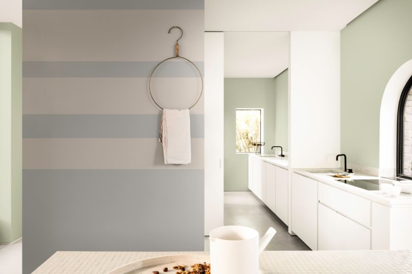 Kuchnia w kolorach z palety Meanning