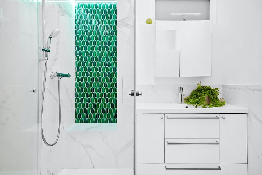 płytki pod prysznic na ścianę