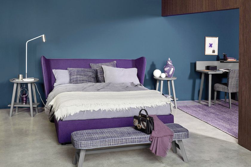 Łóżko Bergère, projekt Paoli Navone, dla firmy Letti Co, designd10.pl