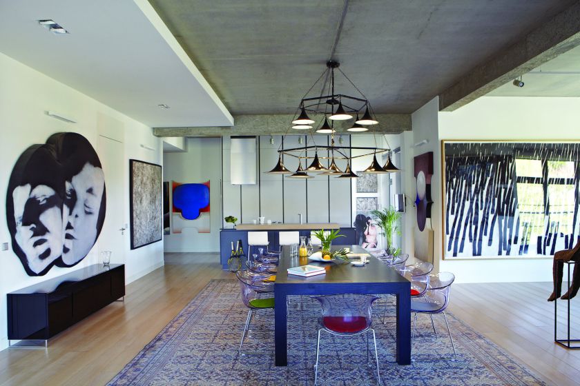 Spotkanie ze sztuką – apartament w nowoczesnym stylu