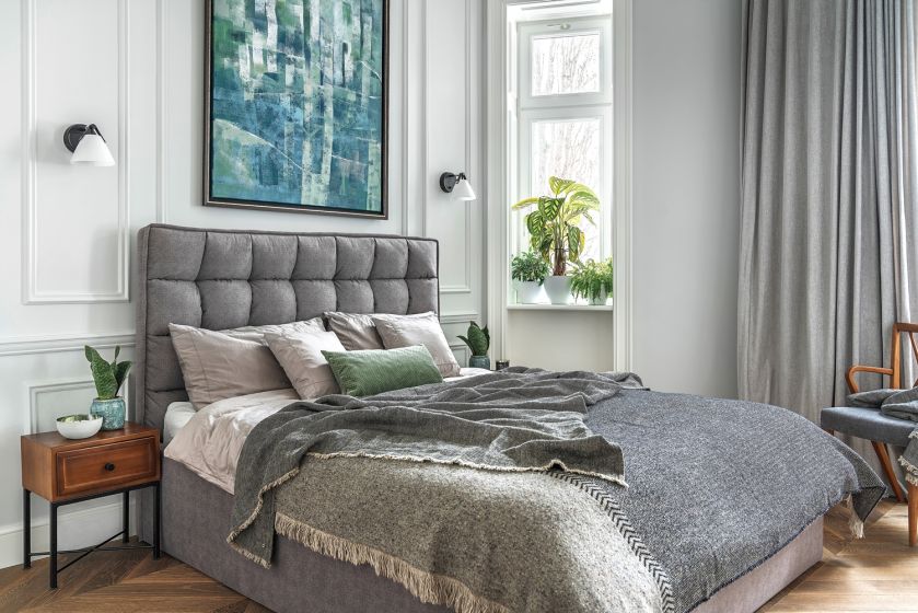 aranżacja sypialni w kamienicy