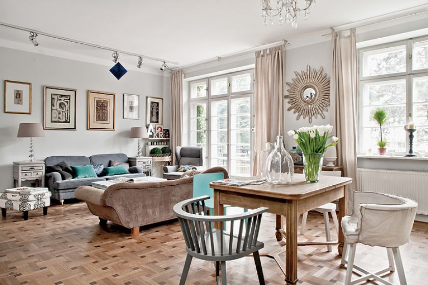 Mieszkanie w przedwojennej willi