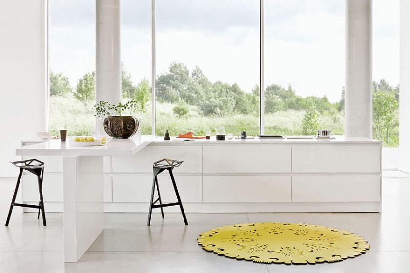 Model Z1, blat z wytrzymałego konglomeratu kwarcowego silestone o grubości zaledwie 2 cm, ZAJC KUCHNIE