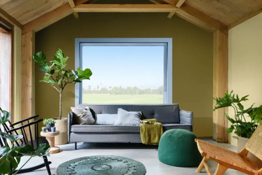 modne kolory ścian na 2022 rok farby dulux