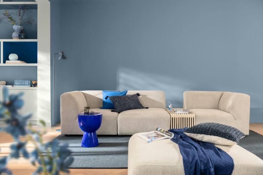 Dulux paleta trzech błękitów na 2026 rok