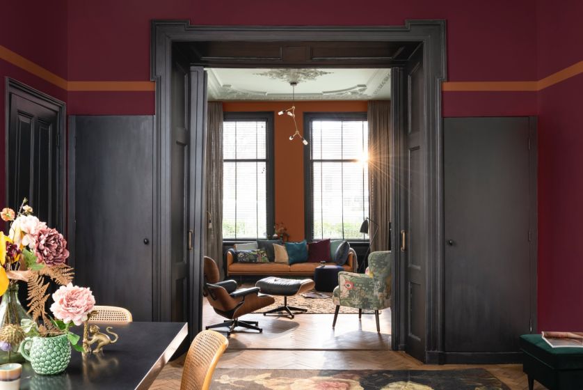 Kolor roku 2020 – Miętowa Szarość w aranżacji saloniu