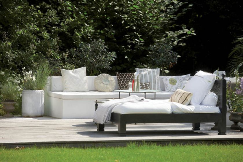 Największy jest taras. Prywatne lato