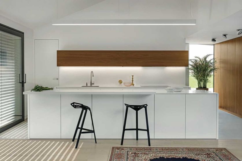 Nowoczesna kuchnia, a w niej szlachetne materiały