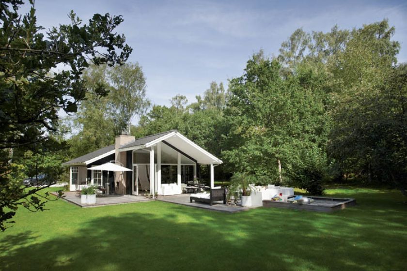 Nowoczesny ale przytulny. Prywatne lato