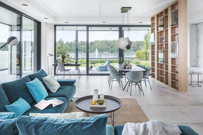 nowoczesne wnętrza domów jednorodzinnych