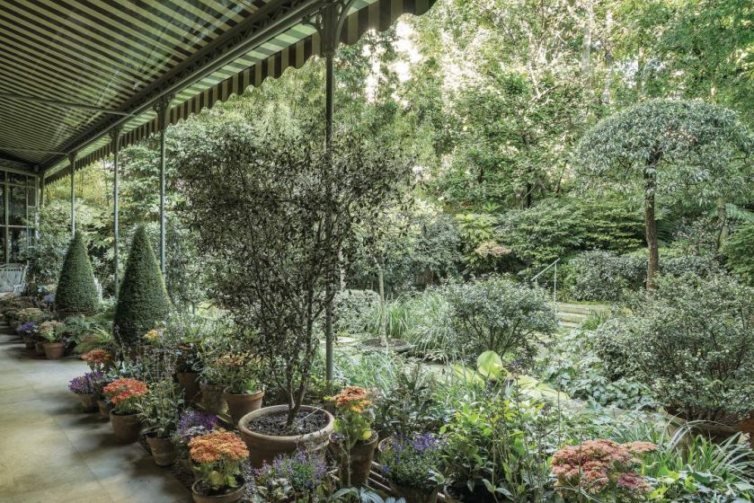 ogród partnera Yves a Saint Laurenta