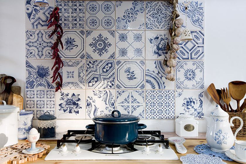 Podczas podróży poślubnej do Algarve na południu Portugalii Olę i Maćka zauroczyły ręcznie malowane błękitno-białe