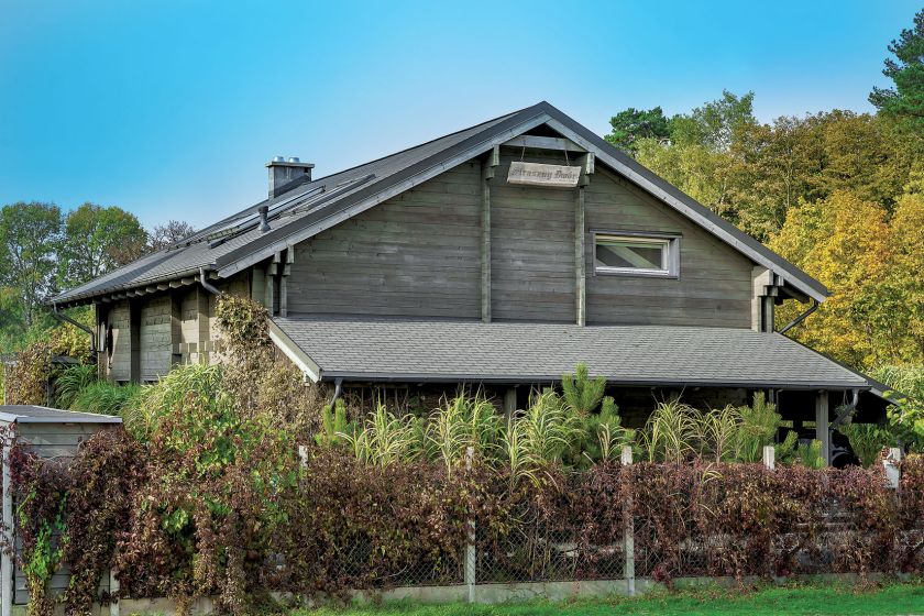 Ekologiczny dom w skandynawskim stylu