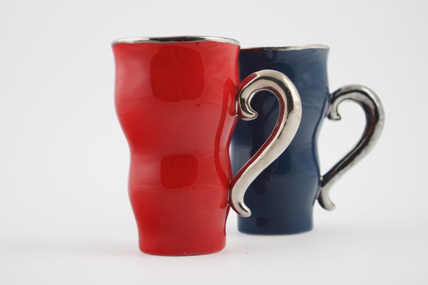 Wysoki kubek, Studio Lorek, Porcelanowa, porcelanowa.com