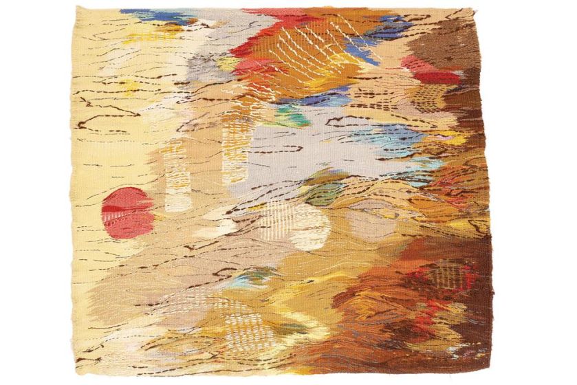 Przezroczystość , tkanina, 127 x 145 cm, 1989 r.