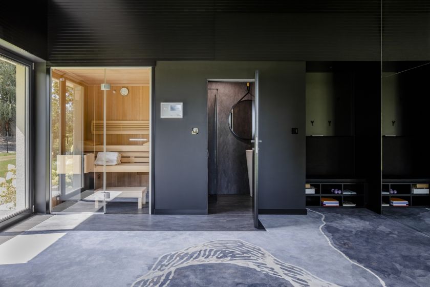 nowoczesna rezydencja aranżacja wnętrz