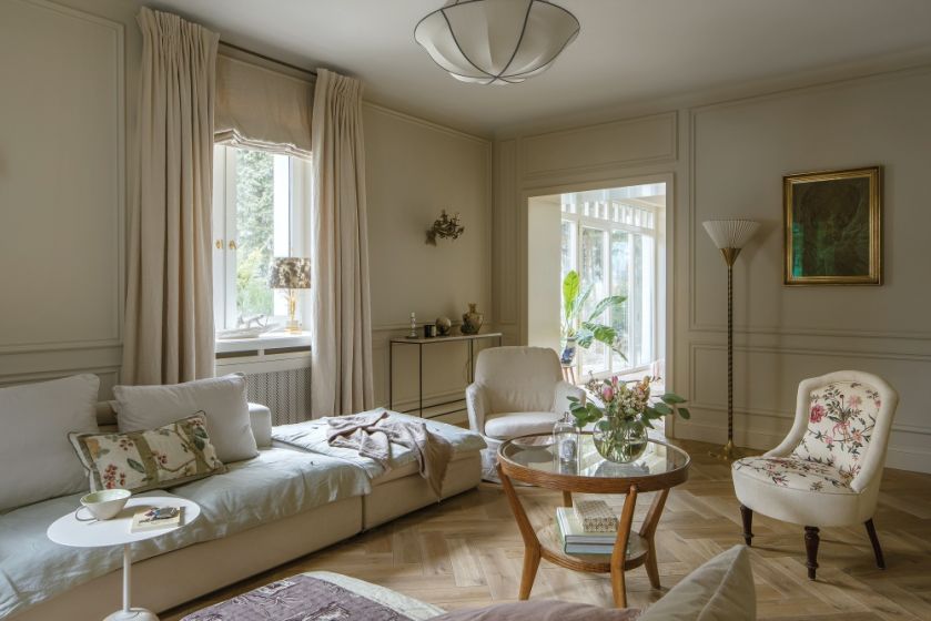 salon w stylu francuskim zdjęcia