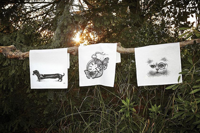 Ściereczka kuchenna Hot Dog. Rory Dobner: pod wąs