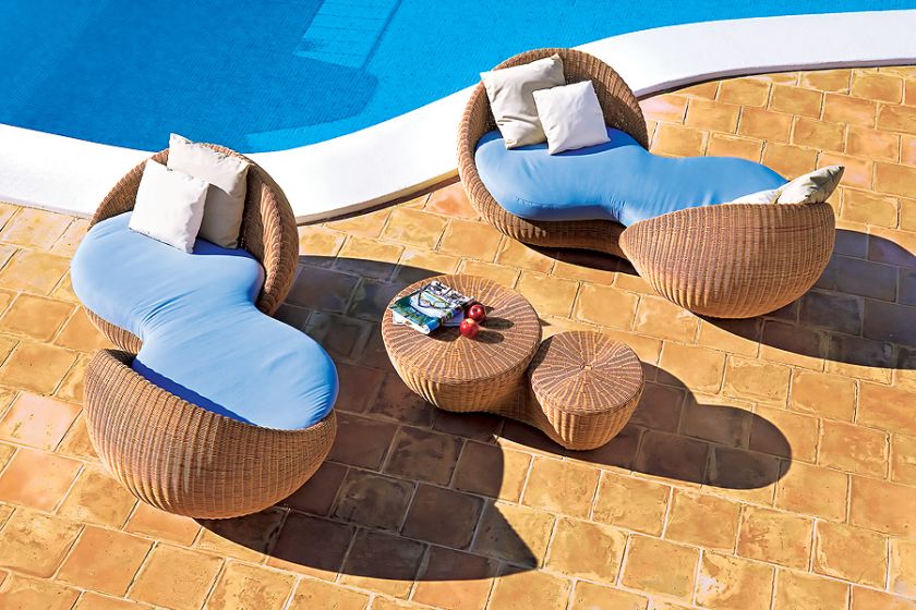 jak urządzić taras na lato, meble i aranżacje