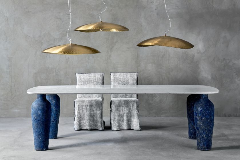 Stół z marmurowym blatem, Gervasoni, sf96.pl