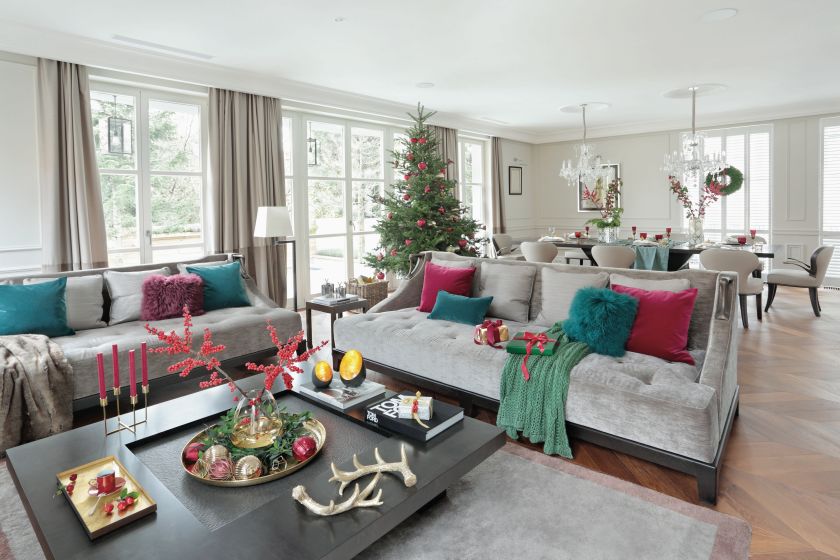 dekoracje domu na święta