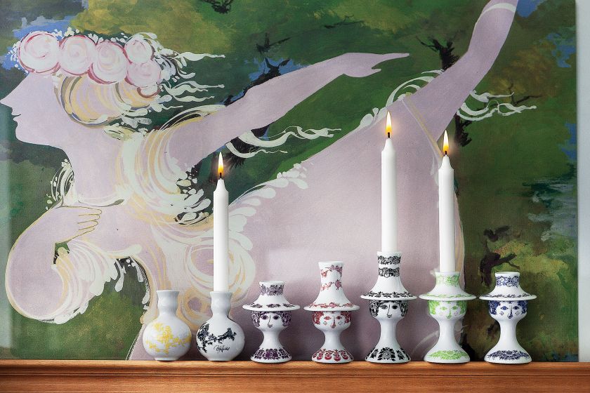 Świeczniki z serii Felicia , Rosamunde , Rosalinde ,współczesne