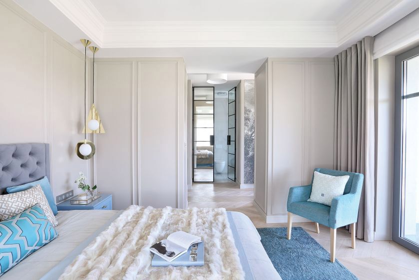 Aranżacja sypialni, w której odpoczywają zmysły