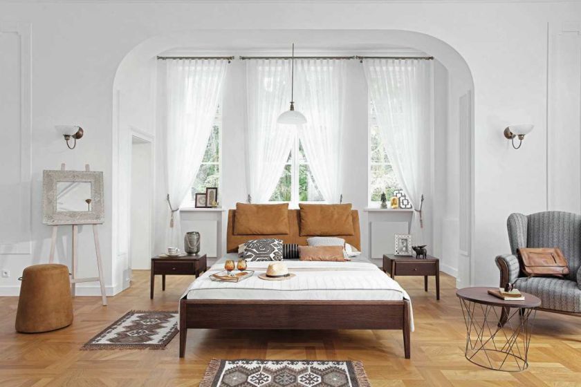 Tak śpimy najlepiej: Sypialnie w kolorach natury, pastelowe i romantyczne