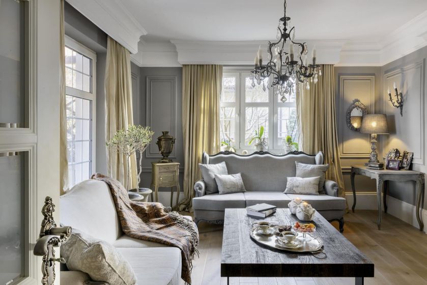 Szare wnętrza: dom z dobrą energią. Szare wnętrza: dom z dobrą energią