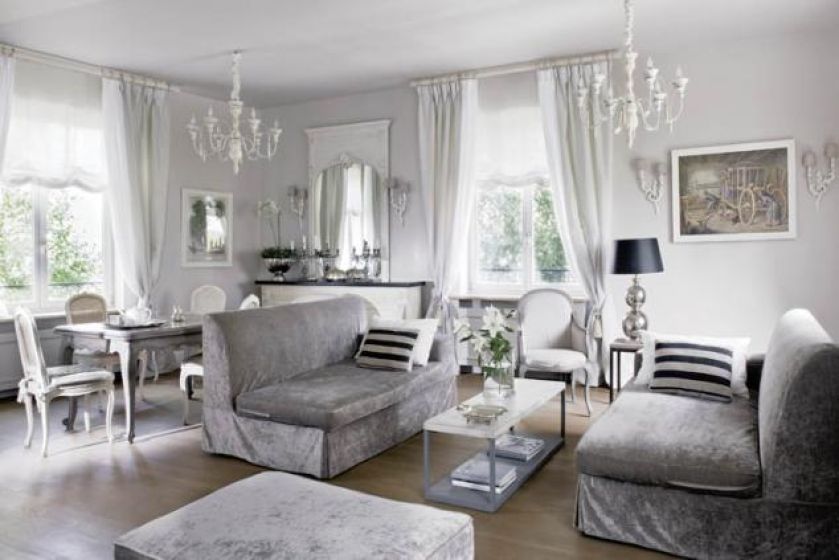 Szarość będzie idealna do aranżacji nowoczesnych loftów, ale również sprawdzi się jako elegancka klasyka we