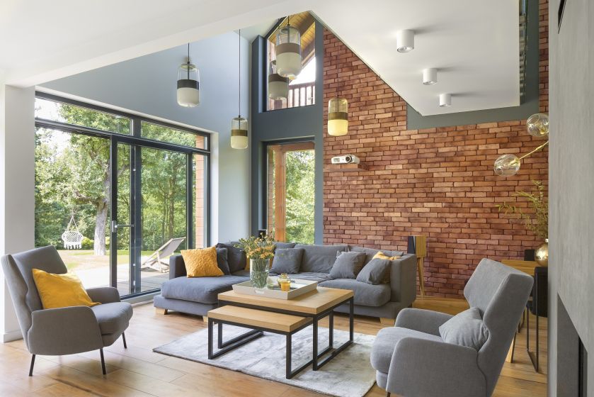 wnętrza w stylu przytulnego loftu