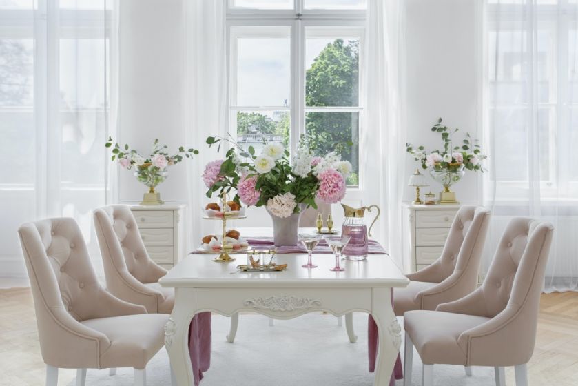 krzesła do jadalni tapicerowane