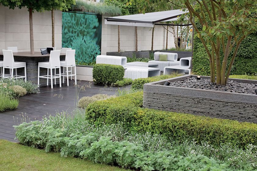 Ogród w centrum miasta