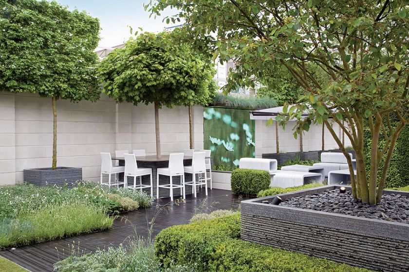 Ogród w centrum miasta