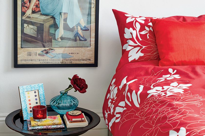 Trochę Orientu, szczypta Skandynawii (obie poszwy na kołdrę po 69,99 zł poszewki na poduszkę 19,99 zł) i angielska krata