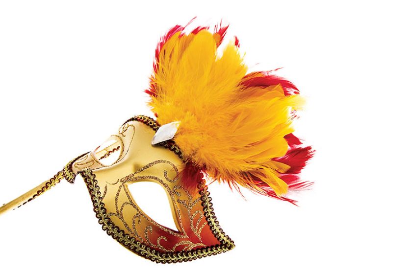 Tylko w masce kucharz mógł flirtować z królową, a hrabina z koniuszym.