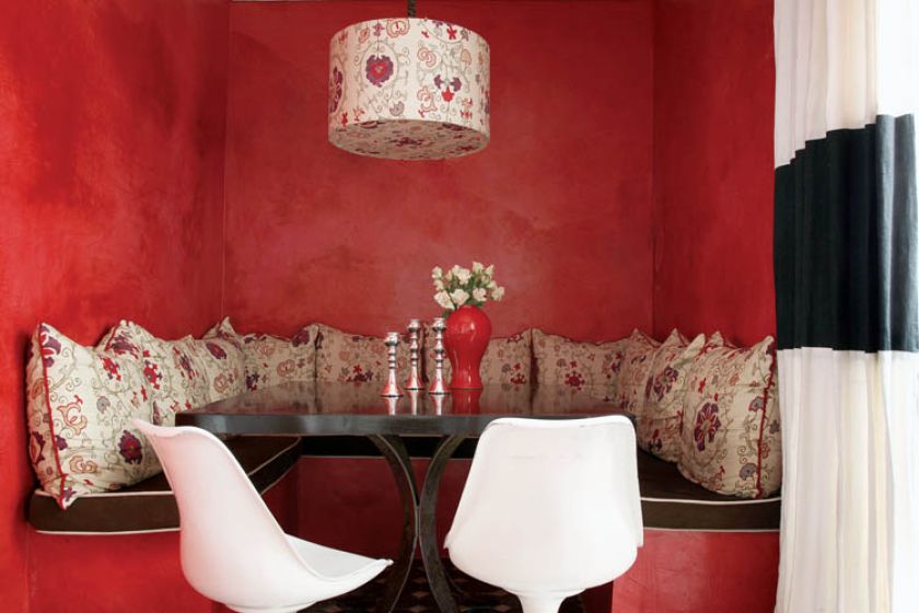 W tym domu wszędzie są geometryczne wzory.