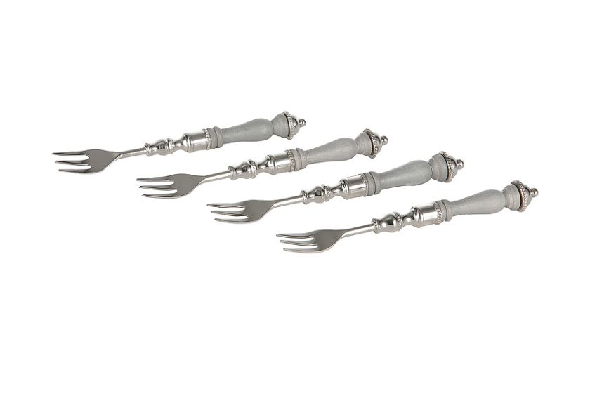 Widelczyk deserowy z drewnianą rączką, Lene Bjerre, 211 zł/4 szt., DECORATORE.PL