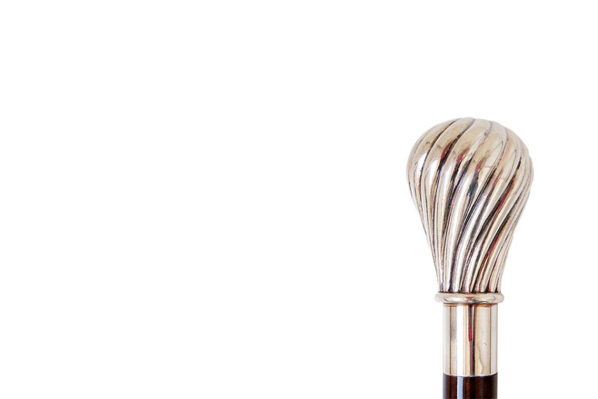 Współczesna ze srebrną gałką, manufaktura Pasotti