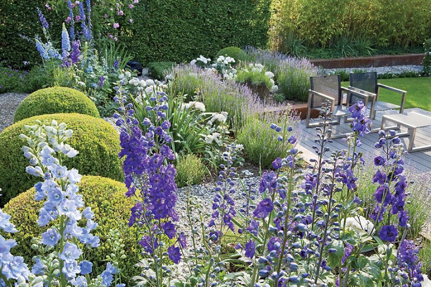 Z prowadzonego pod linijkę ogród staje się dziki, nieokiełznany.