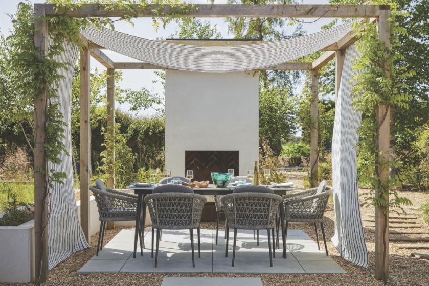 zasłony ogrodowe i na taras