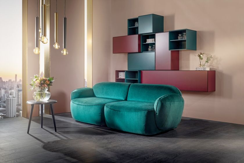 zielona sofa