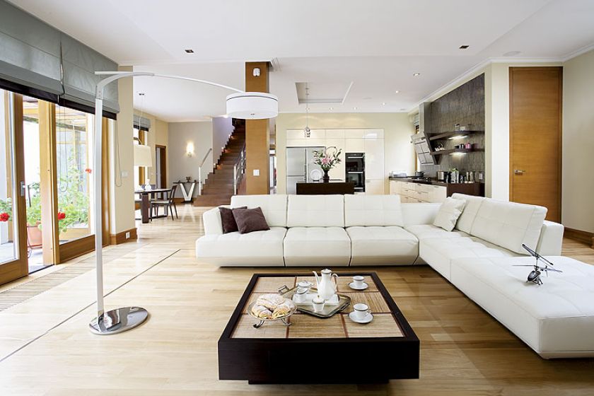 Dom urządzony w stylu art deco