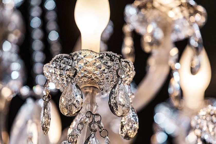 Żyrandol Drylight od Masiero. Zdjęcie: Luminosfera