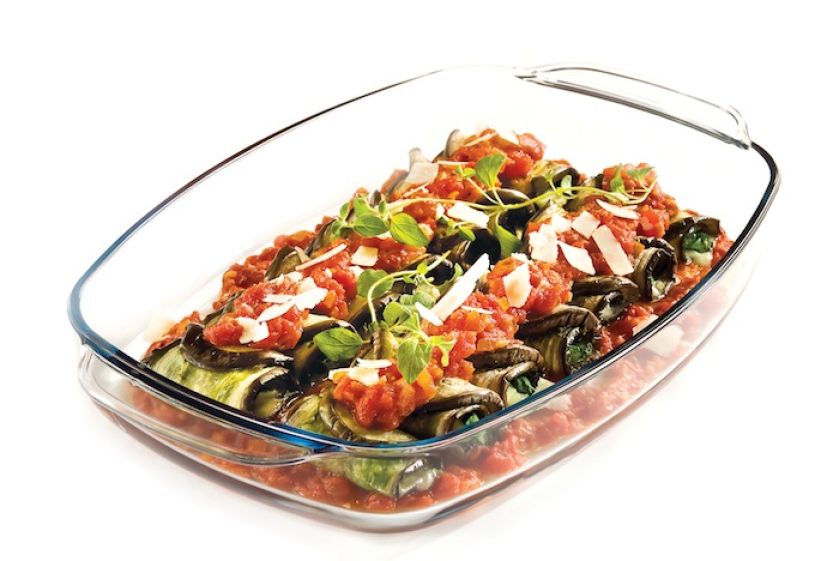 Brytfanna żaroodporna Termisil. Żaroodporne naczynia Termisil