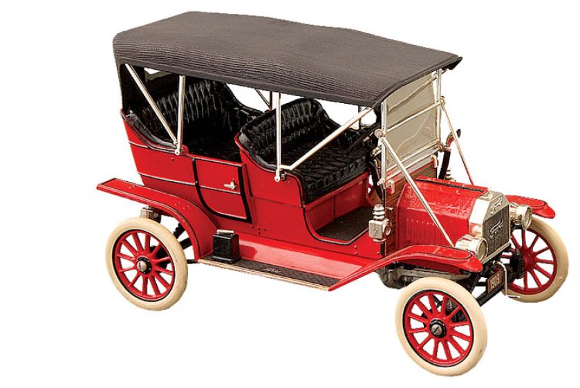 Ford T Touring, 1909 r. Pan samochód i samochodziki