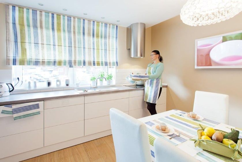 Rolety rzymskie - oszczędność miejsca, bogactwo rozwiązań