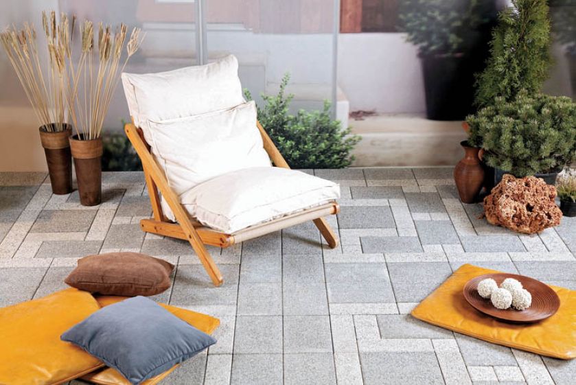 Kostka Quadro - 104 zł/m2. LIBET. Meble na taras