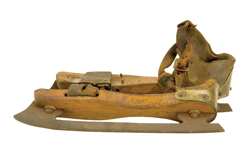 Łyżwy używane w Niderlandach od XVII do XIX w.